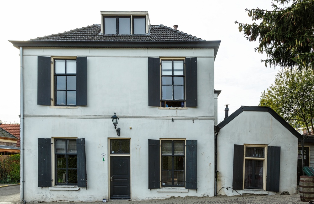 Voorgevel villa Boszicht  - 2016