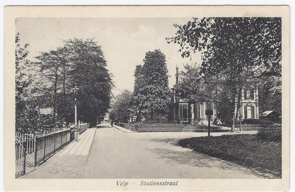 Stationsstraat rond 1925