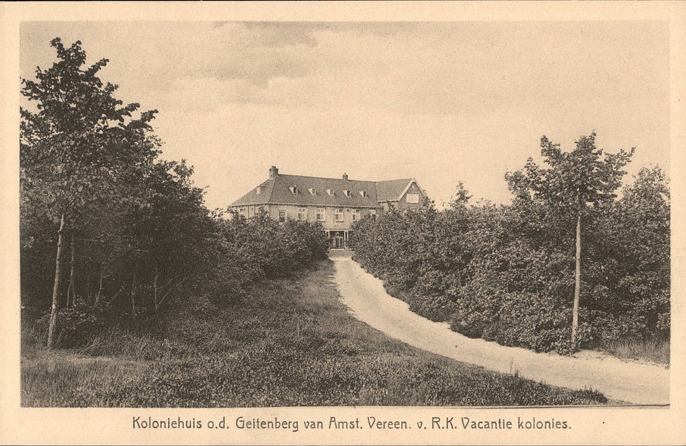 Koloniehuis op de Geitenberg - 1930-1940.
