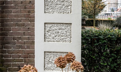 Detail gevel hoek