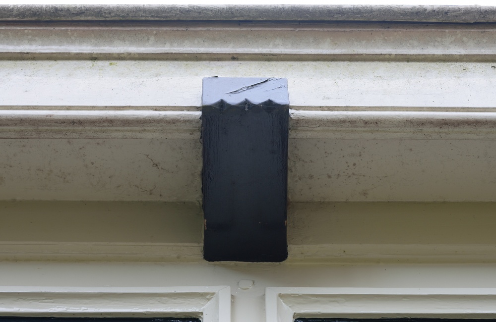 Detail daklijst Villa Juliana - 2016