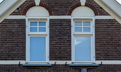 Deel voorgevel woonhuis