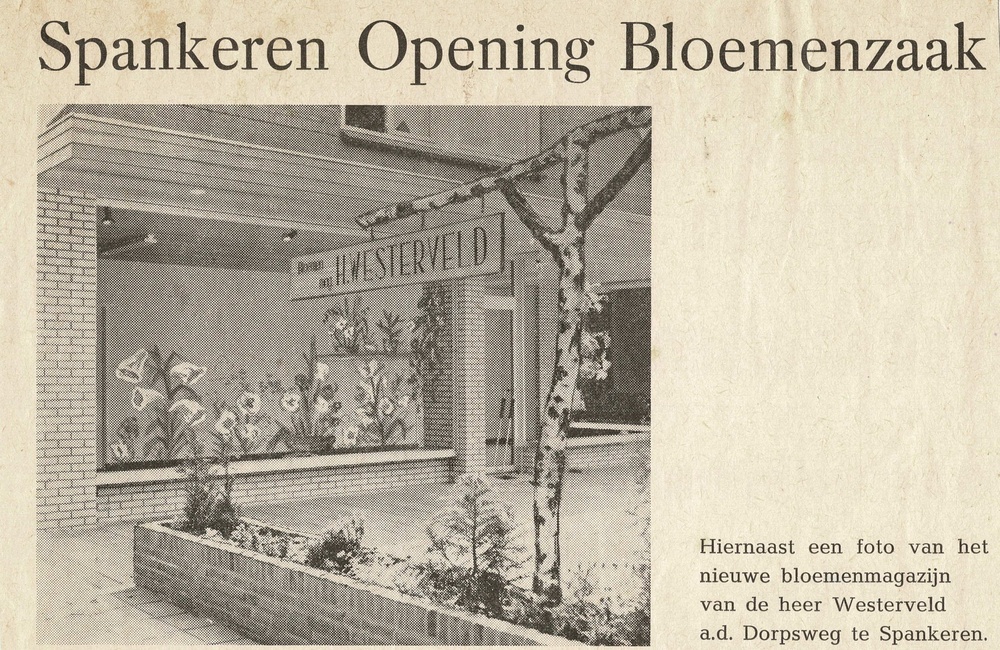 Bloemenmagazijn Westerveld