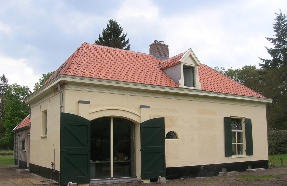 Achterzijde voormalig jachthuis 2013