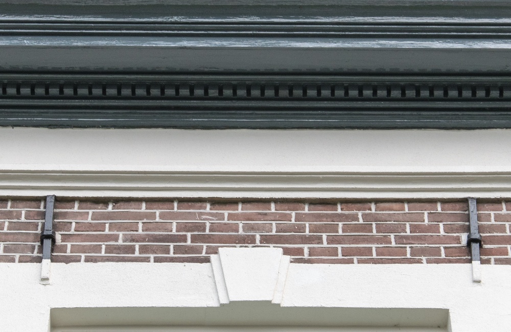 Decoratie detail daklijsten Villa æt Rozenbos - 2016