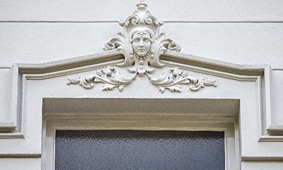 Detail bovenvensters