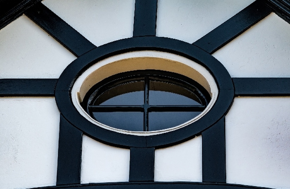 Detail pseudovakwerk Vila Veluwezoom - 2016