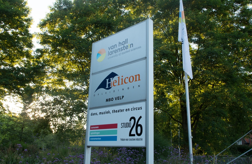 Ingang Hogeschool Larenstein
