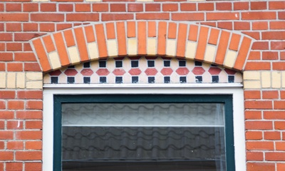 Deel voorgevel woonhuis