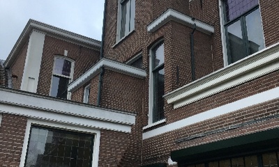 Achterkant villa