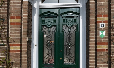 Deel voorgevel villa