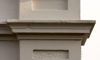 Detail hoekgevel