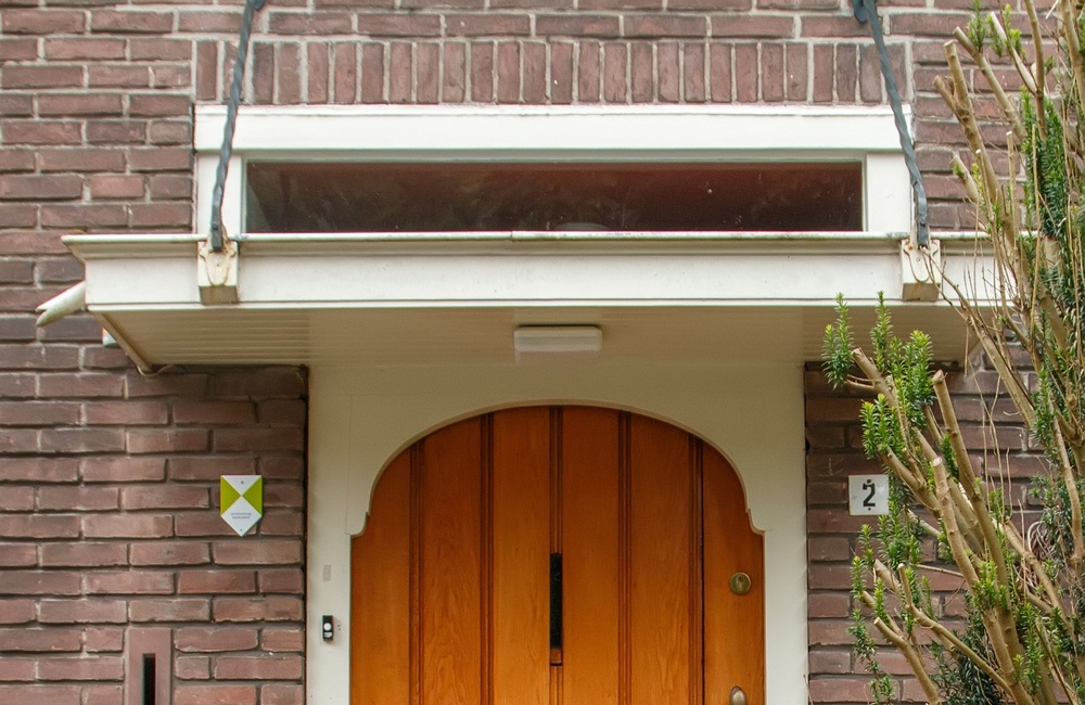 Voordeur Tromplaan 2 - 2016