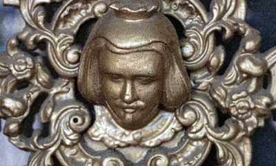Detail deurrooster