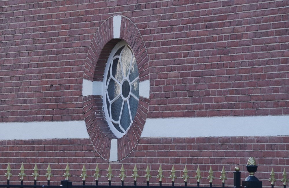 Detail rond raam