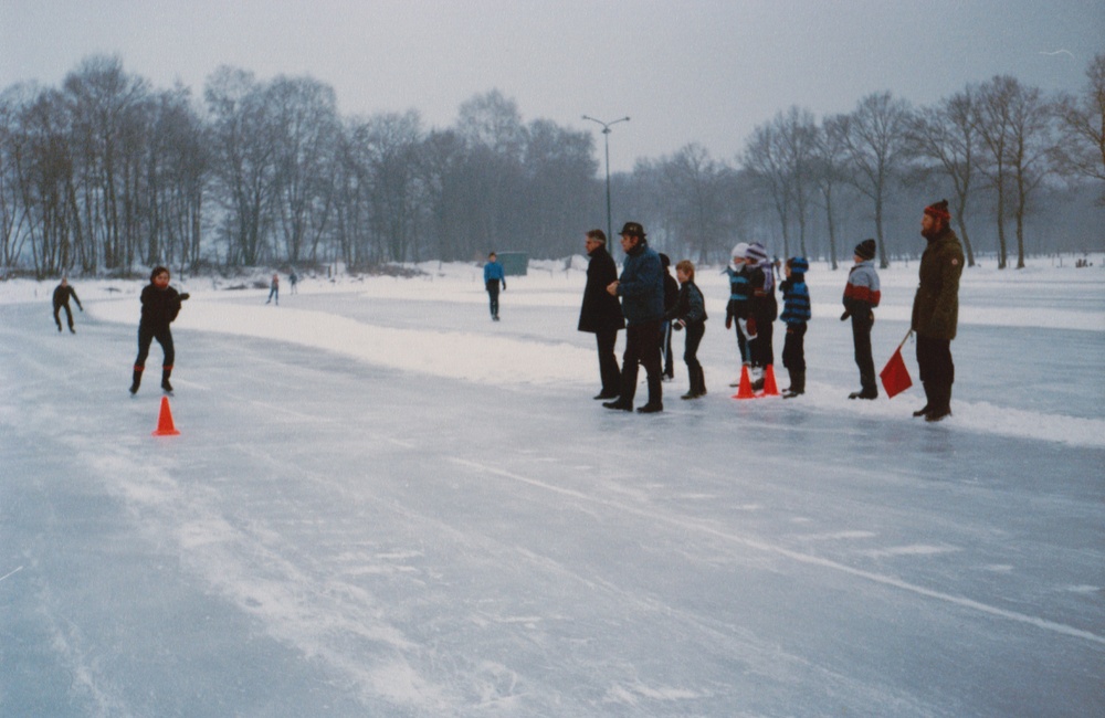 IJsbaan Laag Soeren midden jaren 80