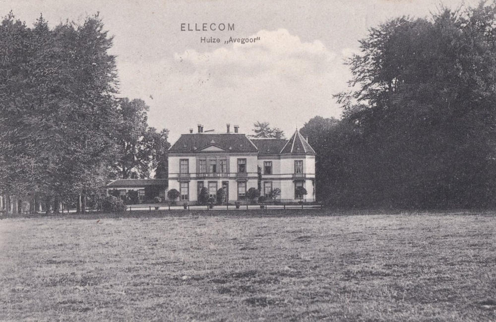 Landgoed Avegoor - 1908