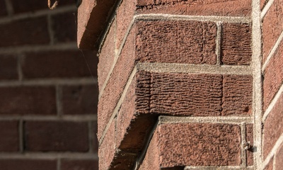 Detail ingangsportiek