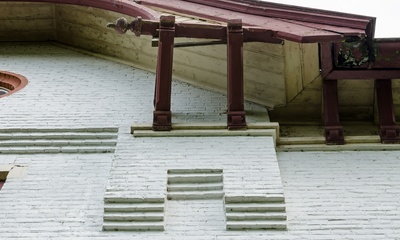 Detail linker zijgevel