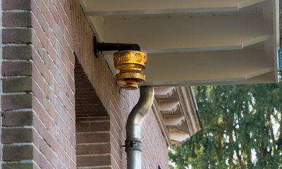 Detail voorgevel woning