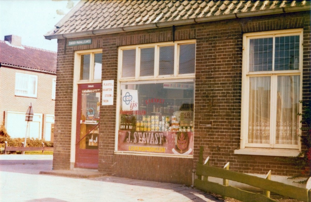 Kruidenierswinkel Stavast - ca 1974