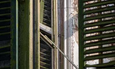 Detail voormalig landhuis