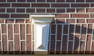 Detail voorgevel pand