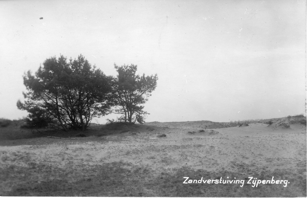 Zandverstuiving Zijpenberg