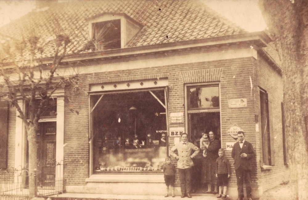 De winkel van kruidenier Hofman