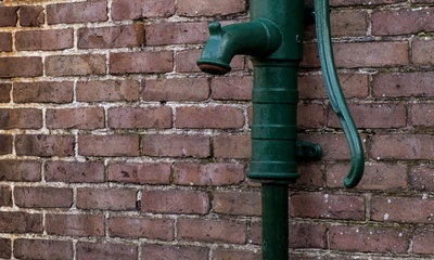 Detail gevel woonhuis