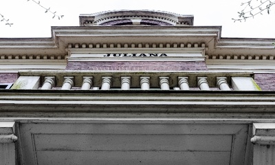 Detail balkon villa