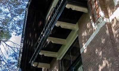 Detail voorgevel