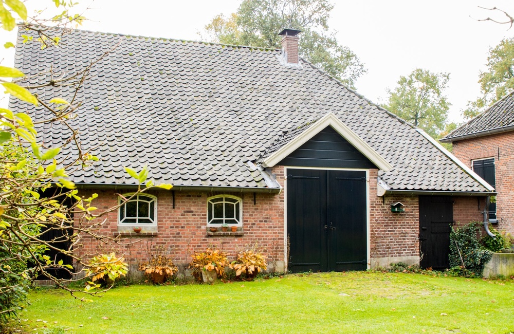 Achterzijde schuur - 2016