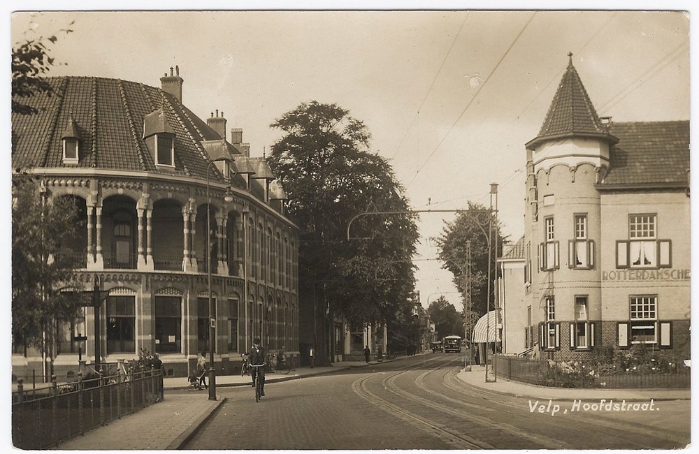 Hoofdstraat oostzijde 1950