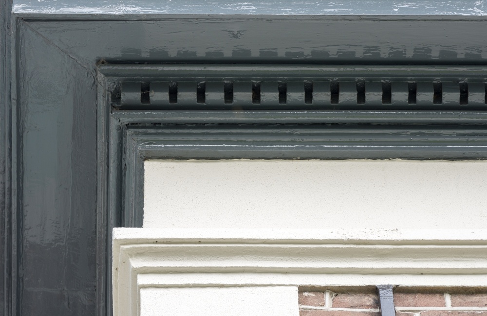 Decoratie detail daklijsten Villa æt Rozenbos - 2016