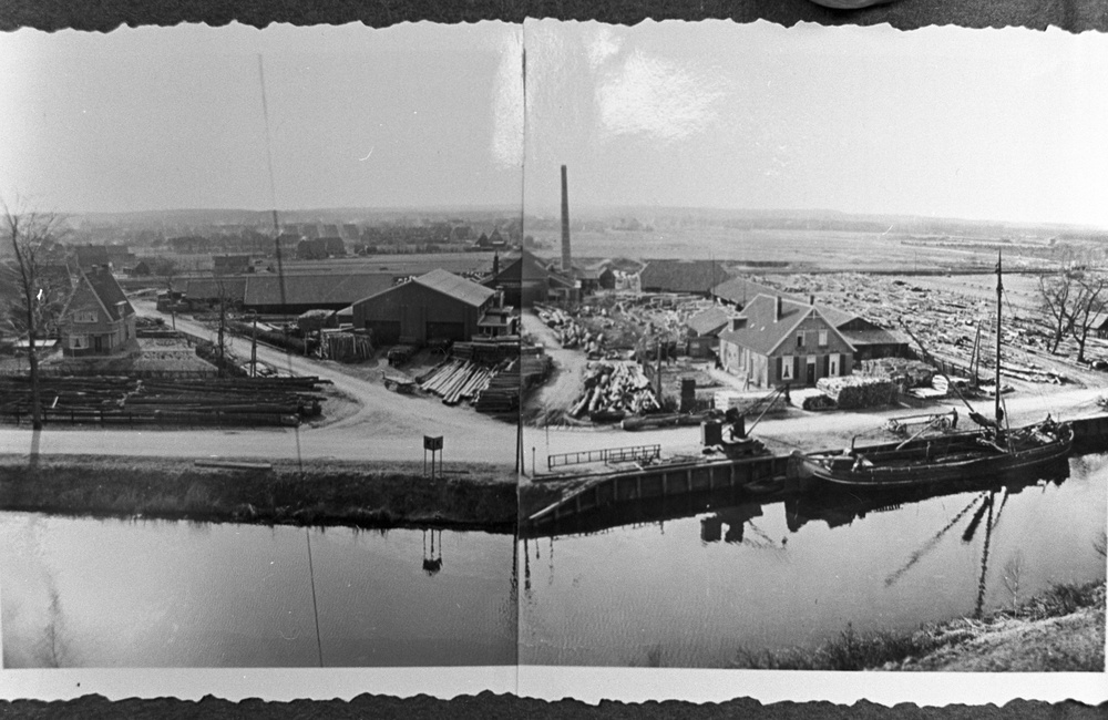 Langs de Spankerenseweg circa 1910