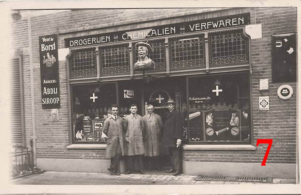 Drogisterij Gastelaars - 1930-1940