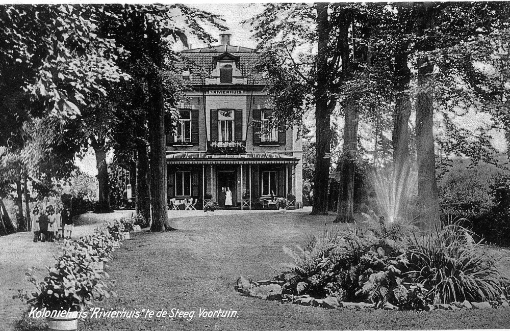 Voortuin Rivierhuis 1911