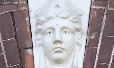 Detail venster villa