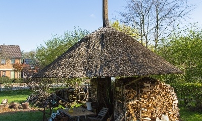 Parapluberg (voor hooi)