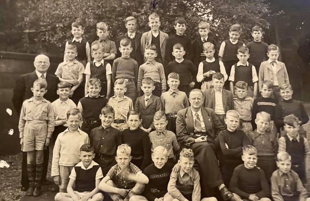 Leerlingen Bisschop Staalschool 1951