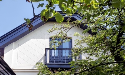 Detail bovengevel