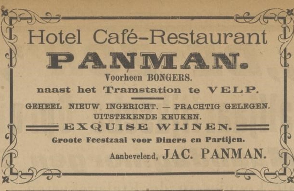 Hotel Panman 1910