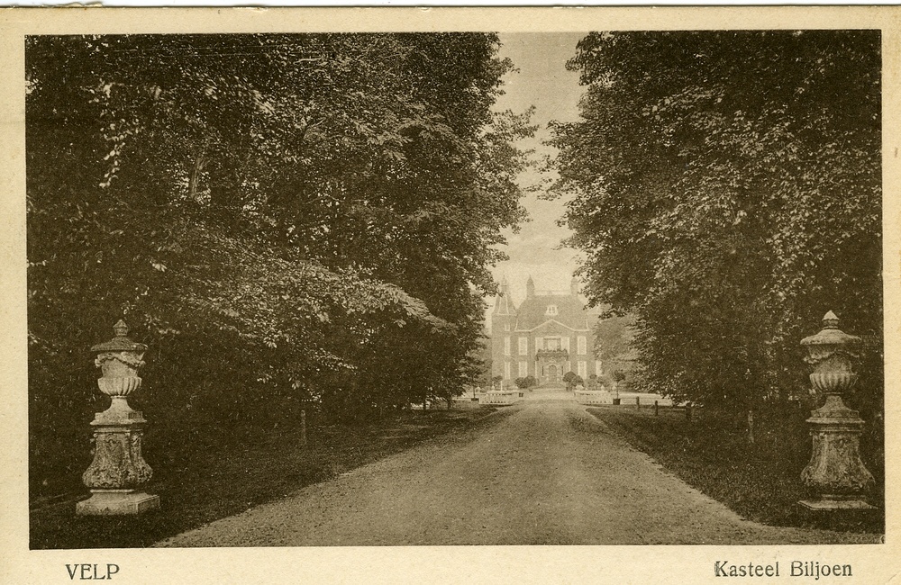 De Van Spaenallee loopt uit op kasteel Biljoen