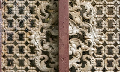 Detail voorgevel woonhuis