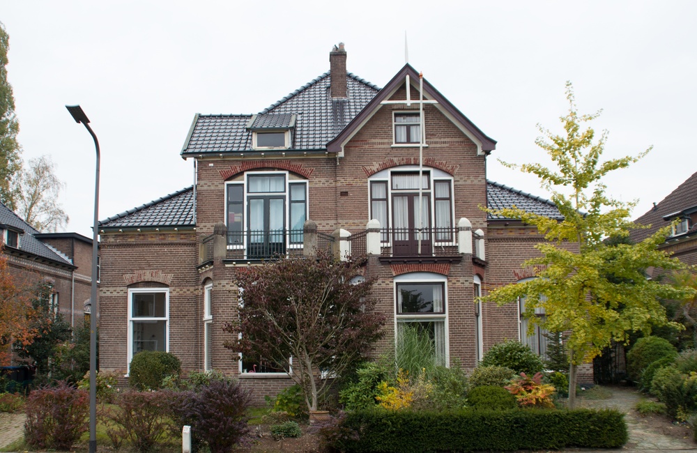 Voorgevel villa 2016