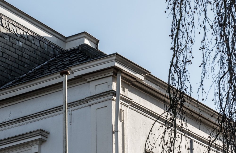 Detail pilasters en dak 2016