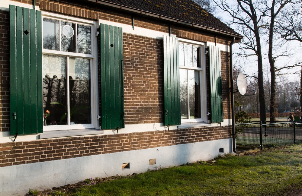 Detail linker zijgevel boerderij Nieuw Nachtegaal - 2016