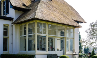 Deel zijgevel woonhuis