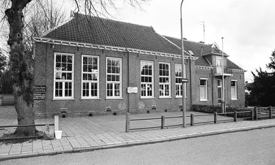 School en woning